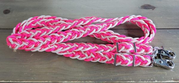 Braided loop reins