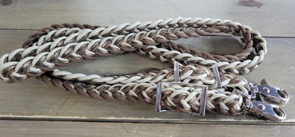 Braided loop reins