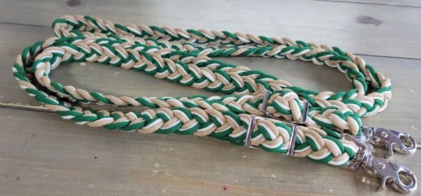 Braided loop reins