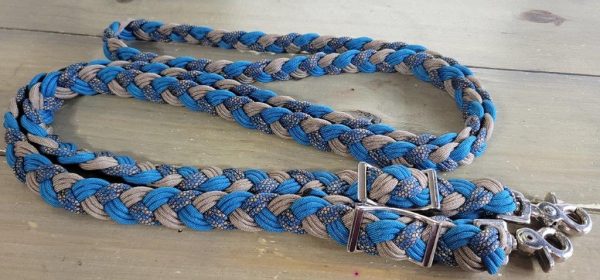 Braided loop reins